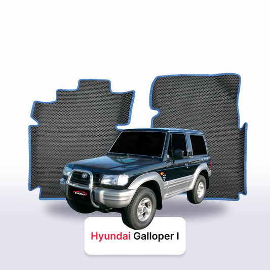 Car mats EVA for Hyundai Galloper 1991-2003 year SUV 3 door