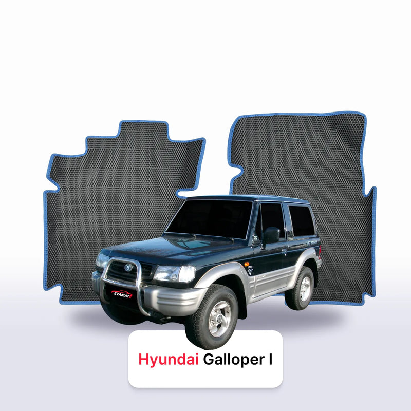 Car mats EVA for Hyundai Galloper 1991-2003 year SUV 3 door