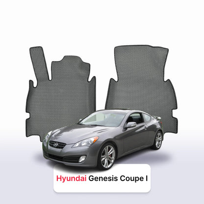 Car mats EVA for Hyundai Genesis Coupe 1 gen 2008-2016 year COUPE