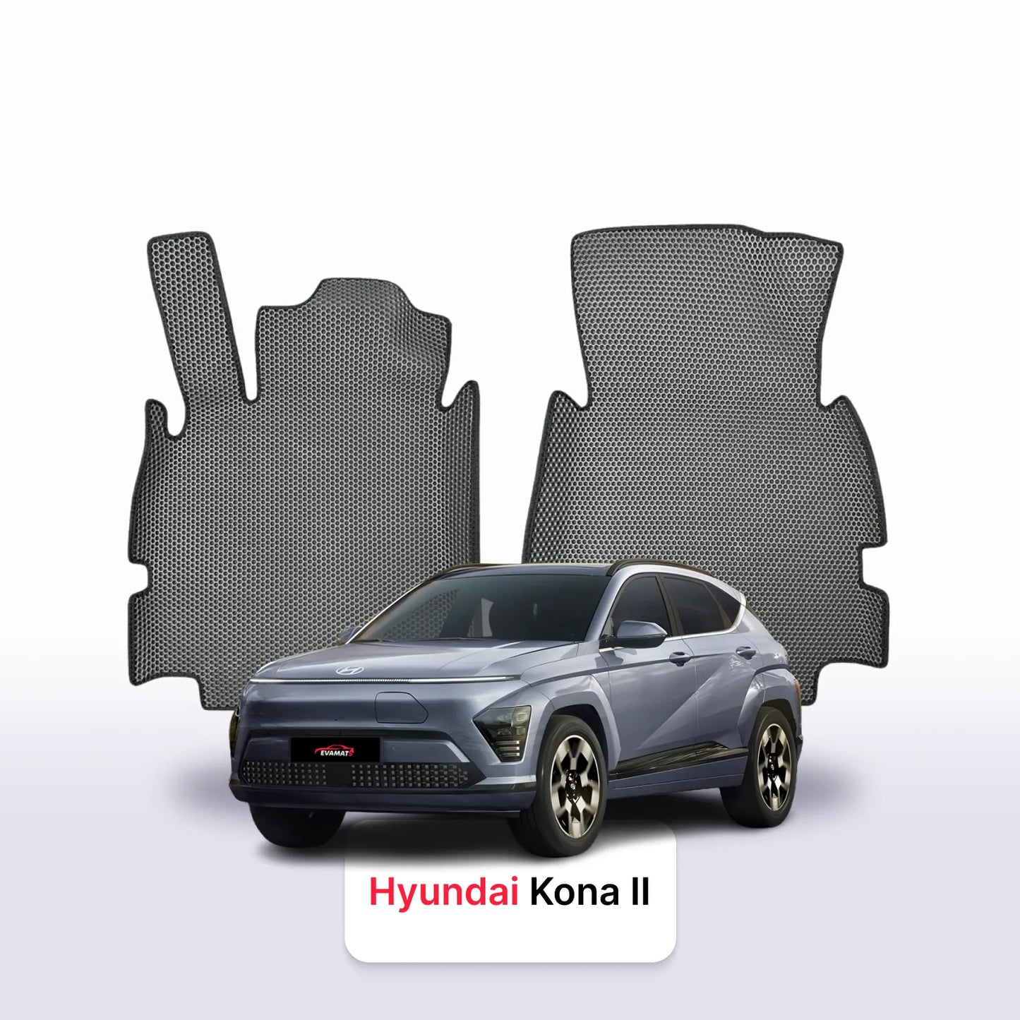 Car mats EVA for Hyundai Kona(SX2) 2 gen 2023-2027 year SUV Electric