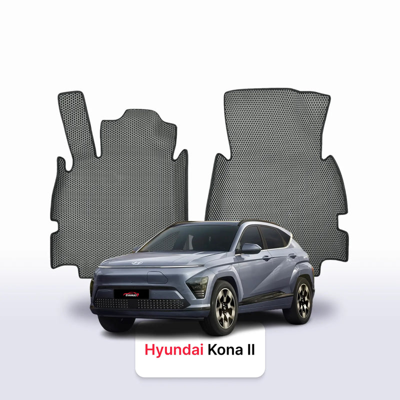 Car mats EVA for Hyundai Kona(SX2) 2 gen 2023-2027 year SUV Electric