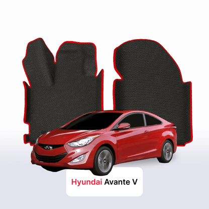 Car mats EVA for Hyundai Avante(MD) 5 gen 2010-2015 year COUPE