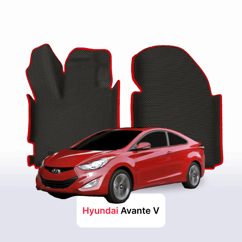 Car mats EVA for Hyundai Avante(MD) 5 gen 2010-2015 year COUPE