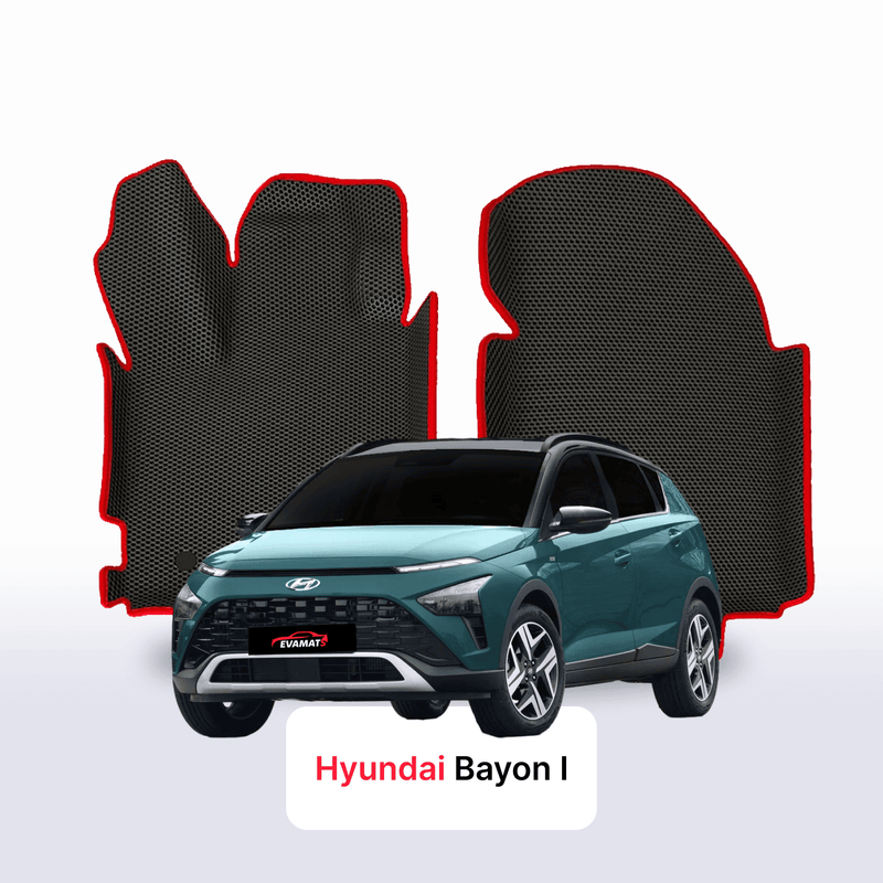 Car mats EVA for Hyundai Bayon 1 gen 2021-2028 year SUV