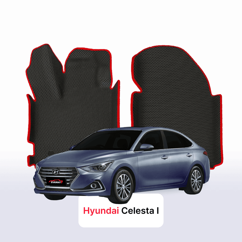 Car mats EVA for Hyundai Celesta 1 gen 2017-2023 year SEDAN