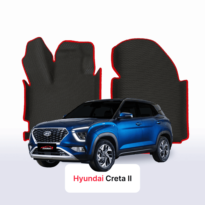 Car mats EVA for Hyundai Creta 2 gen 2021-2025 year SUV