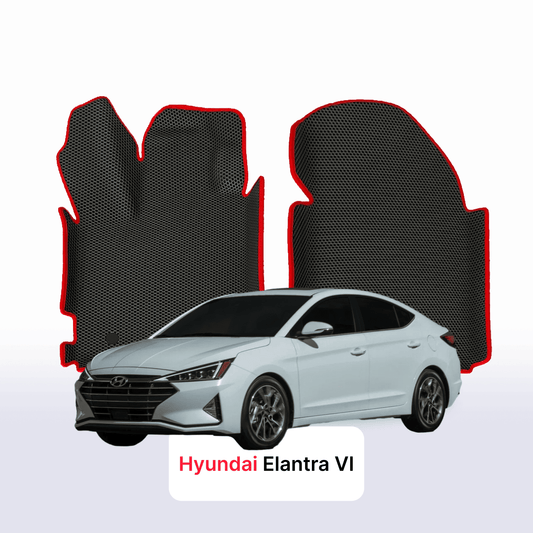 Car mats EVA for Hyundai Elantra(AD) 6 gen 2015-2020 year SEDAN