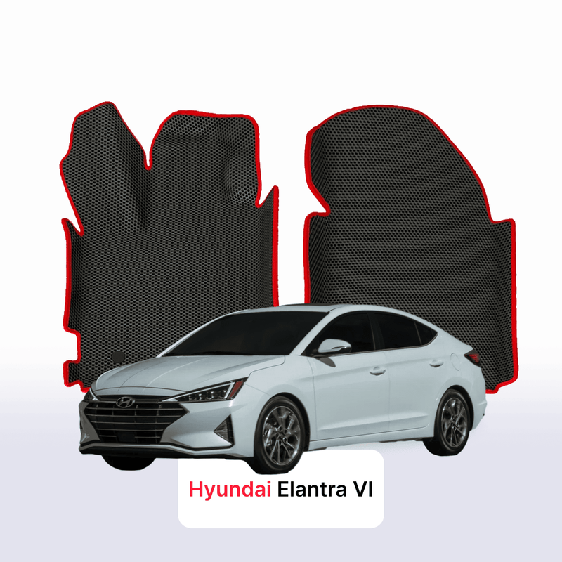 Car mats EVA for Hyundai Elantra(AD) 6 gen 2015-2020 year SEDAN