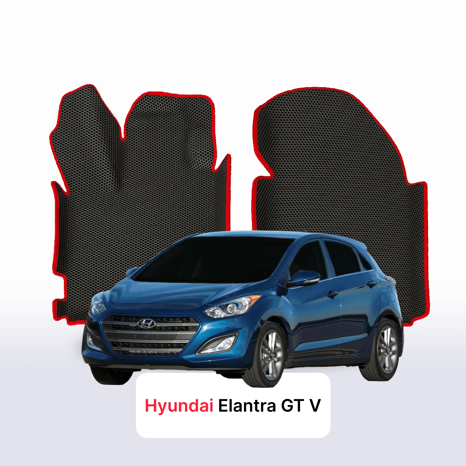 Car mats EVA for Hyundai Elantra GT(MD) 5 gen 2013-2016 year Hatchback 5 door