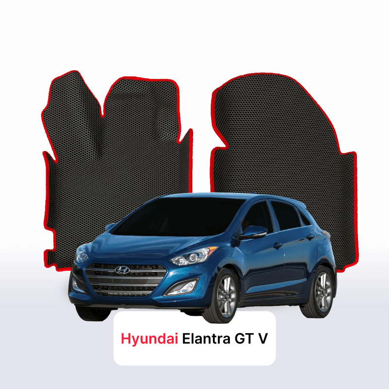 Car mats EVA for Hyundai Elantra GT(MD) 5 gen 2013-2016 year Hatchback 5 door