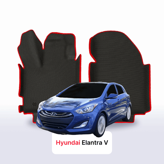 Car mats EVA for Hyundai Elantra(MD) 5 gen 2010-2014 year HATCHBACK 5 door