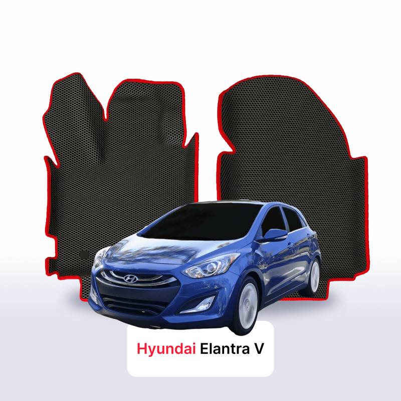 Car mats EVA for Hyundai Elantra(MD) 5 gen 2010-2014 year HATCHBACK 5 door