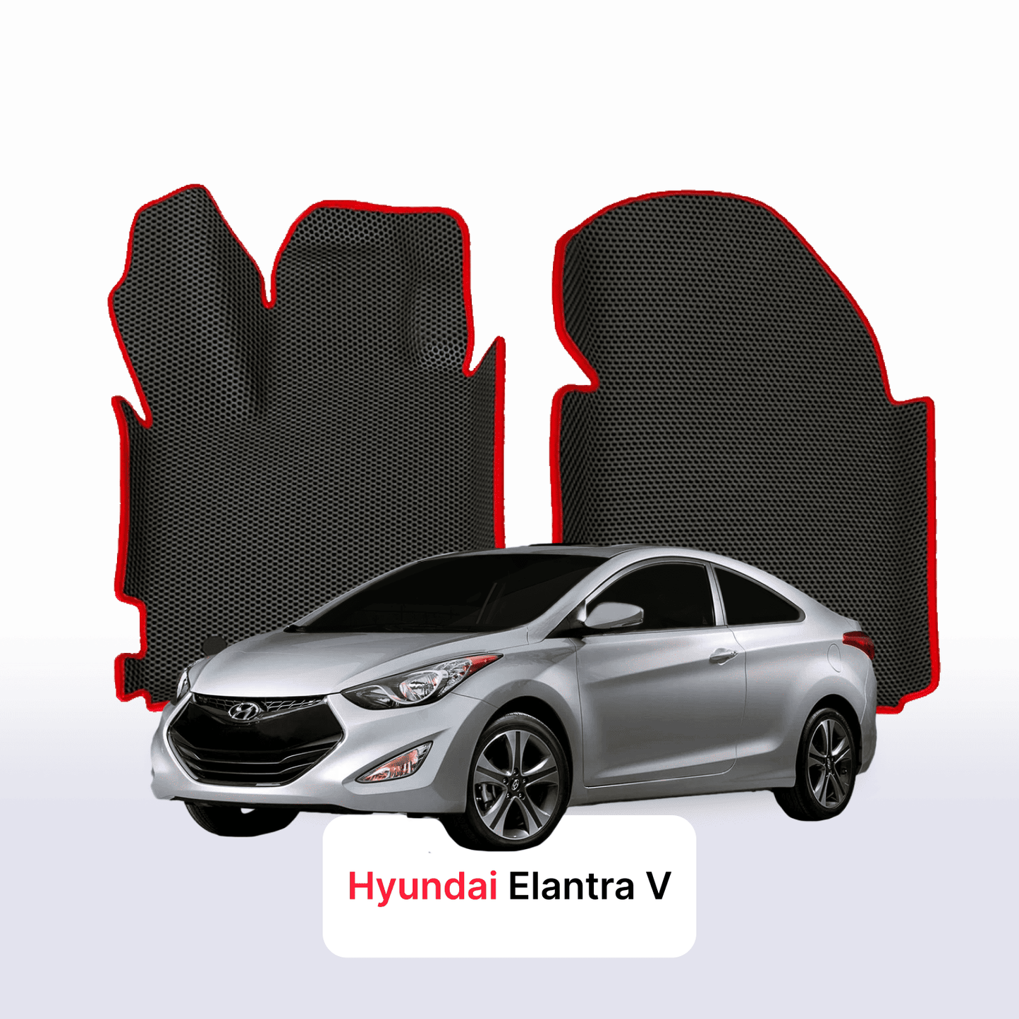 Car mats EVA for Hyundai Elantra(MD) 5 gen 2010-2016 year COUPE