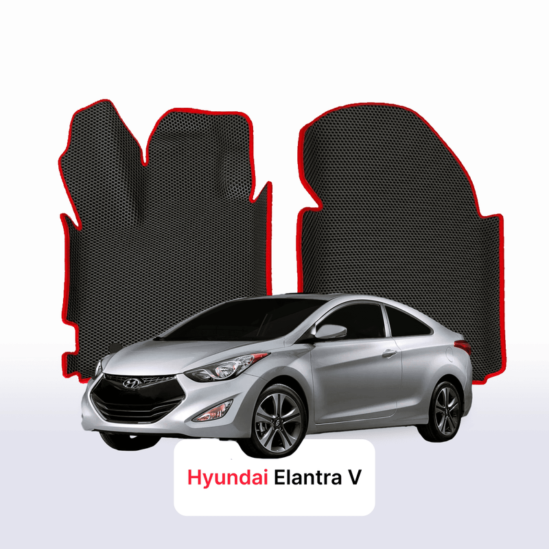 Car mats EVA for Hyundai Elantra(MD) 5 gen 2010-2016 year COUPE