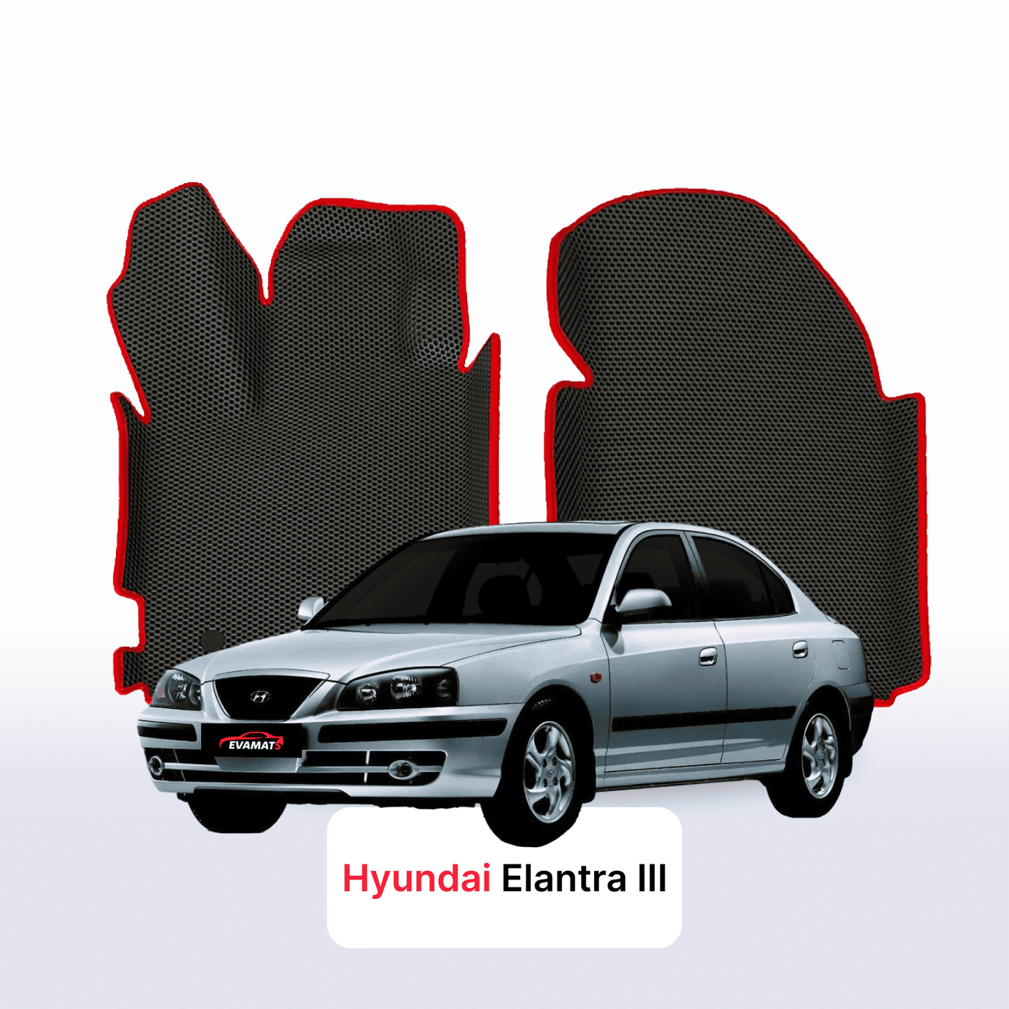 Car mats EVA for Hyundai Elantra(XD2) 3 gen 2000-2010 year SEDAN