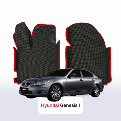 Car mats EVA for Hyundai Genesis 1 gen 2008-2013 year SEDAN