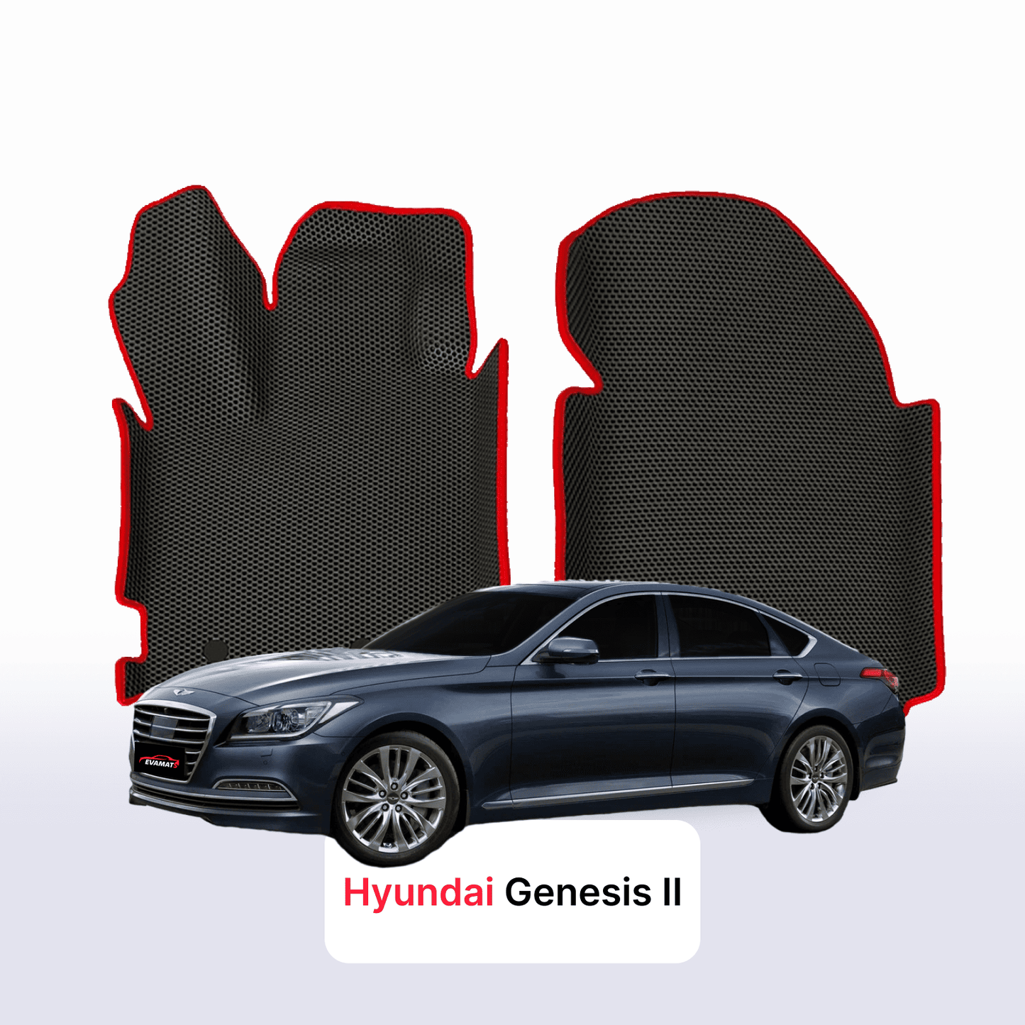 Car mats EVA for Hyundai Genesis 2 gen 2013-2016 year SEDAN