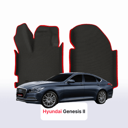 Car mats EVA for Hyundai Genesis 2 gen 2013-2016 year SEDAN