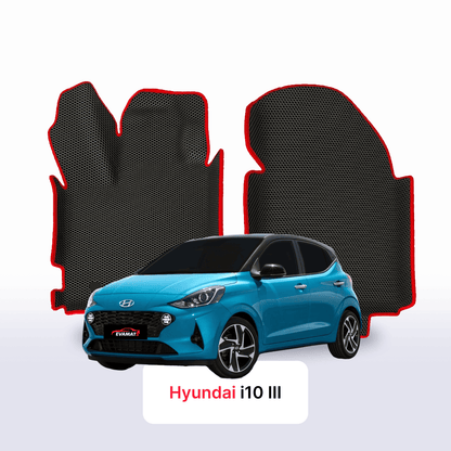 Car mats EVA for Hyundai i10 3 gen 2019-2026 year HATCHBACK 5 door
