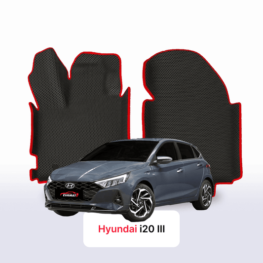 Car mats EVA for Hyundai I20 3 gen 2020-2028 year HATCHBACK5 door