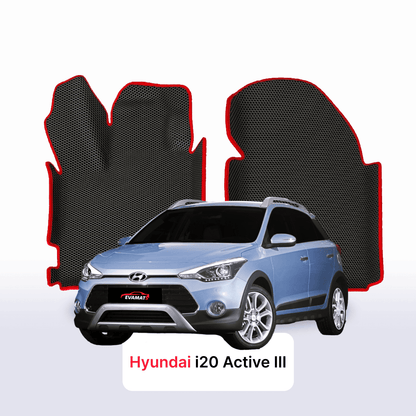Car mats EVA for Hyundai I20 Active(IB) 2 gen 2014-2020 year HATCHBACK 5 door