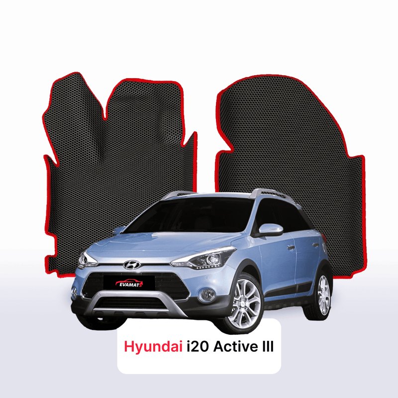 Car mats EVA for Hyundai I20 Active(IB) 2 gen 2014-2020 year HATCHBACK 5 door