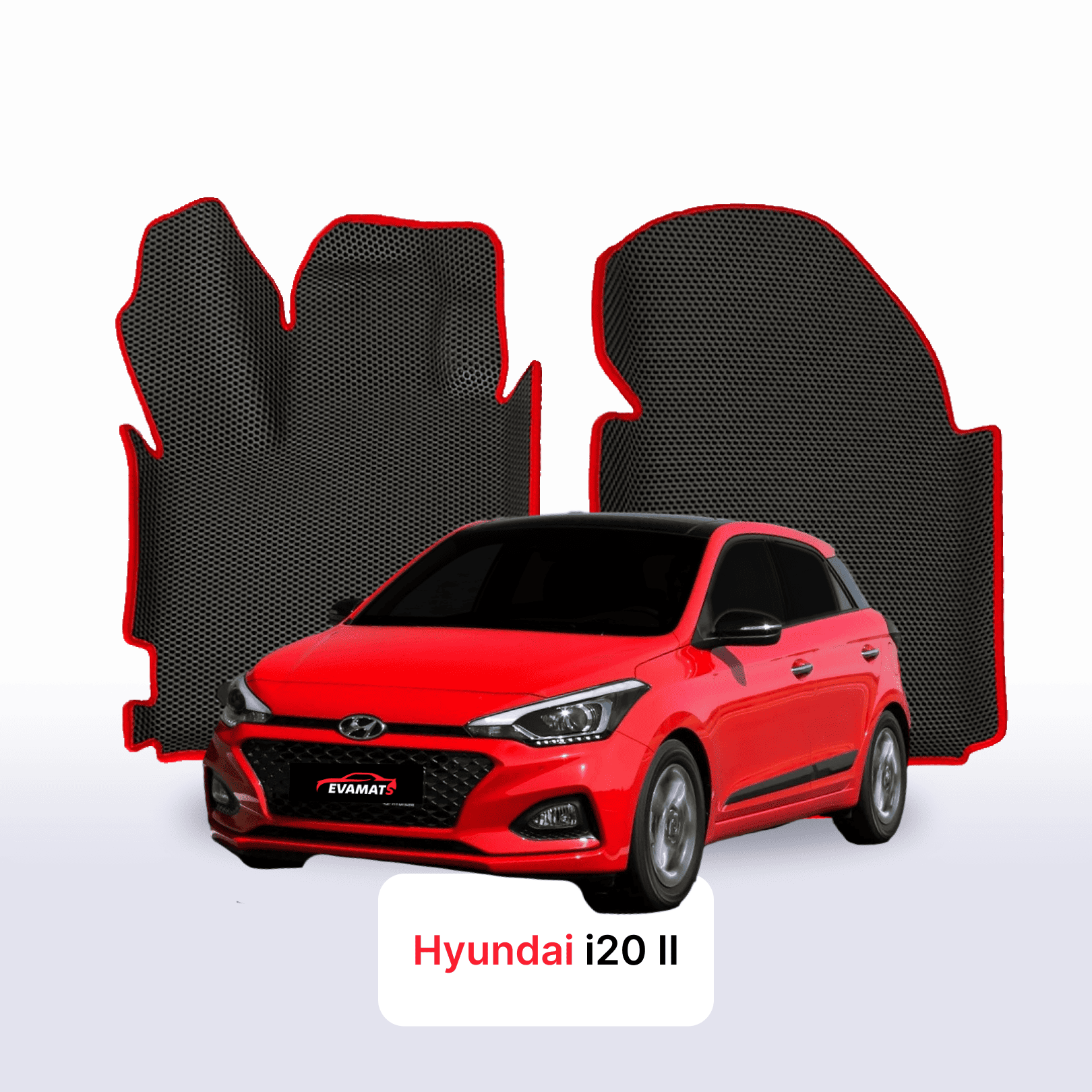 Car mats EVA for Hyundai I20(IB) 2 gen 2014-2020 year HATCHBACK 5 door