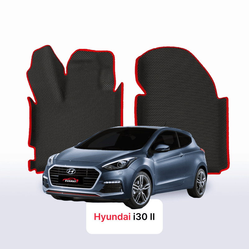 Car mats EVA for Hyundai I30 2 gen 2011-2017 year HATCHBACK 3 door