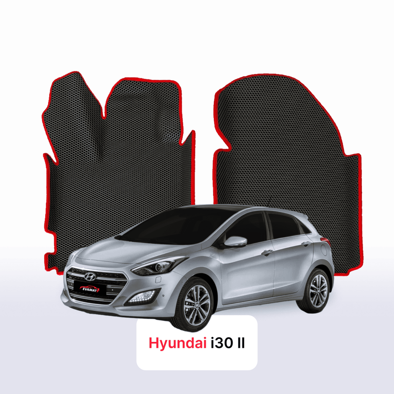 Car mats EVA for Hyundai I30 2 gen 2011-2017 year HATCHBACK 5 door