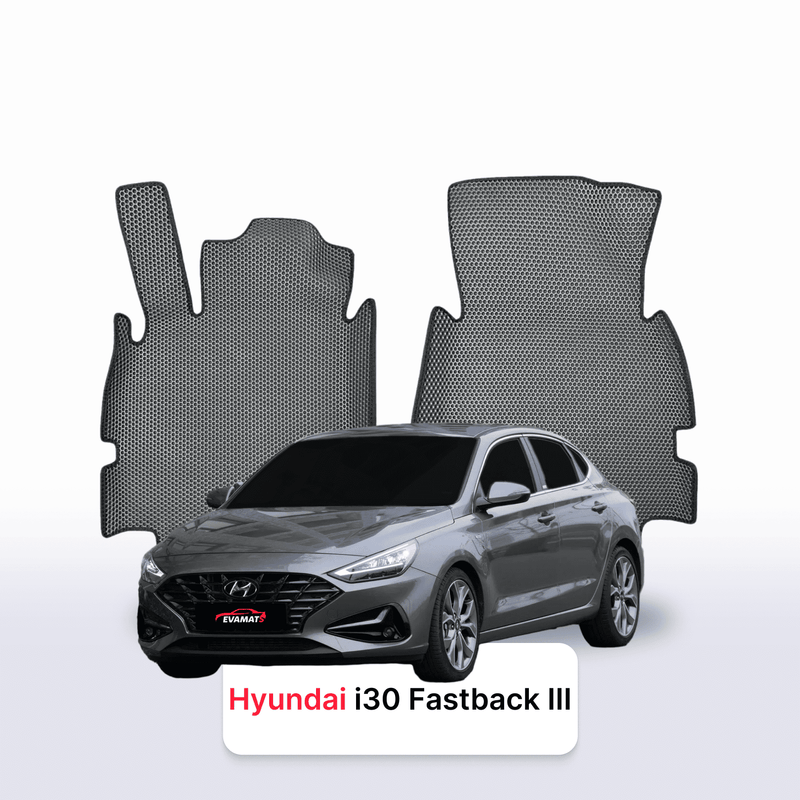 Car mats EVA for Hyundai I30 Fastback 3 gen 2018-2028 year LIFTBACK