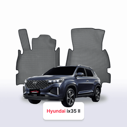 Car mats EVA for Hyundai IX35 2 gen 2017-2023 year SUV