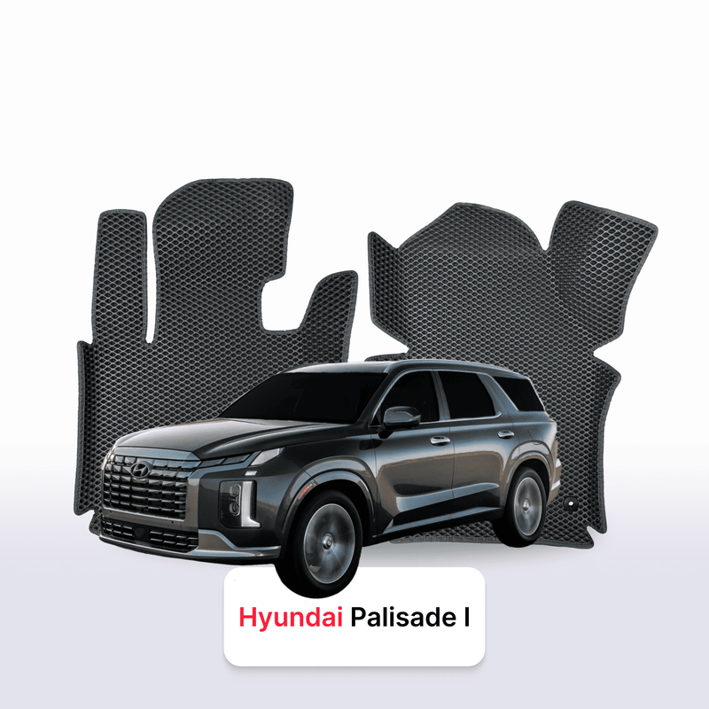 Car mats EVA for Hyundai Palisade 1 gen 2018-2028 year SUV