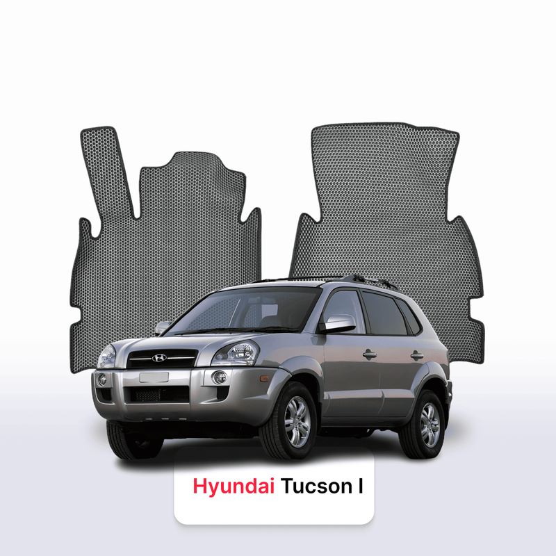 Car mats EVA for Hyundai Tucson 1 gen 2004-2010 year SUV