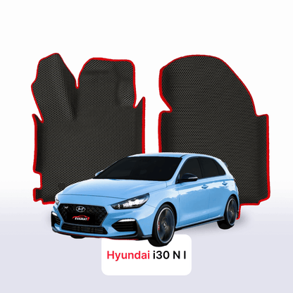 Car mats EVA for Hyundai i30 N 1 gen 2016-2028 year HATCHBACK 5 door