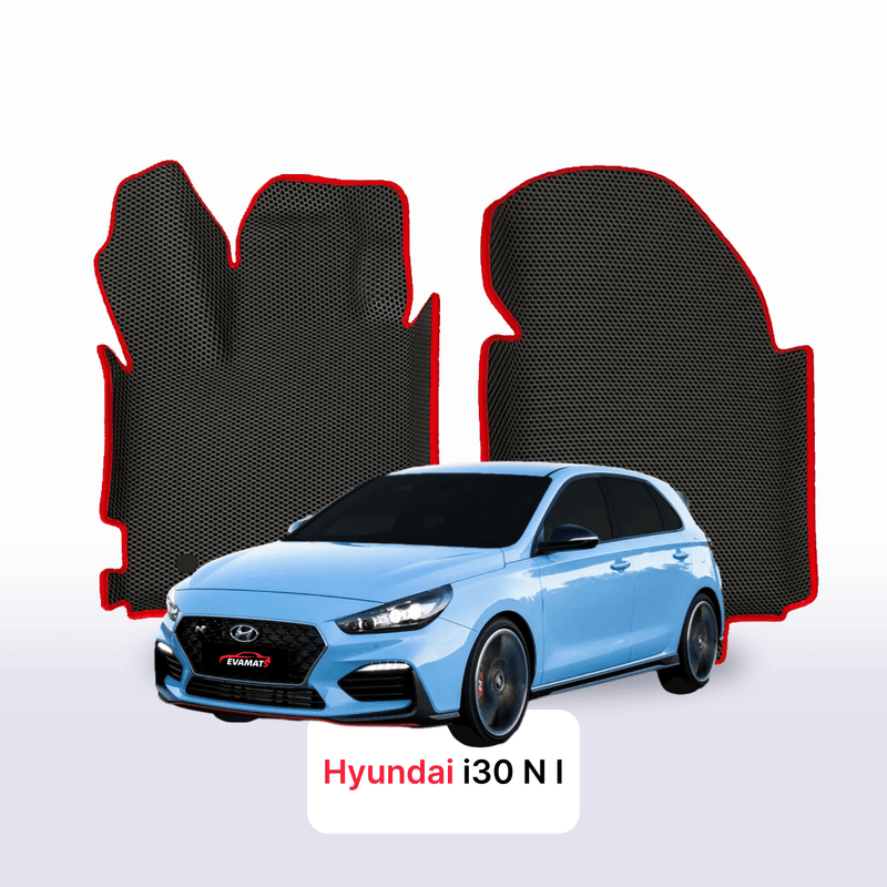Car mats EVA for Hyundai i30 N 1 gen 2016-2028 year HATCHBACK 5 door