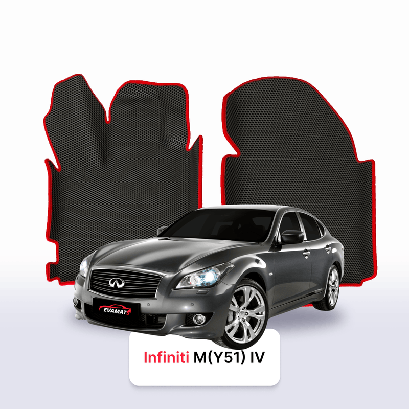 Car mats EVA for Infiniti M(Y51) 4 gen 2010-2013 year SEDAN