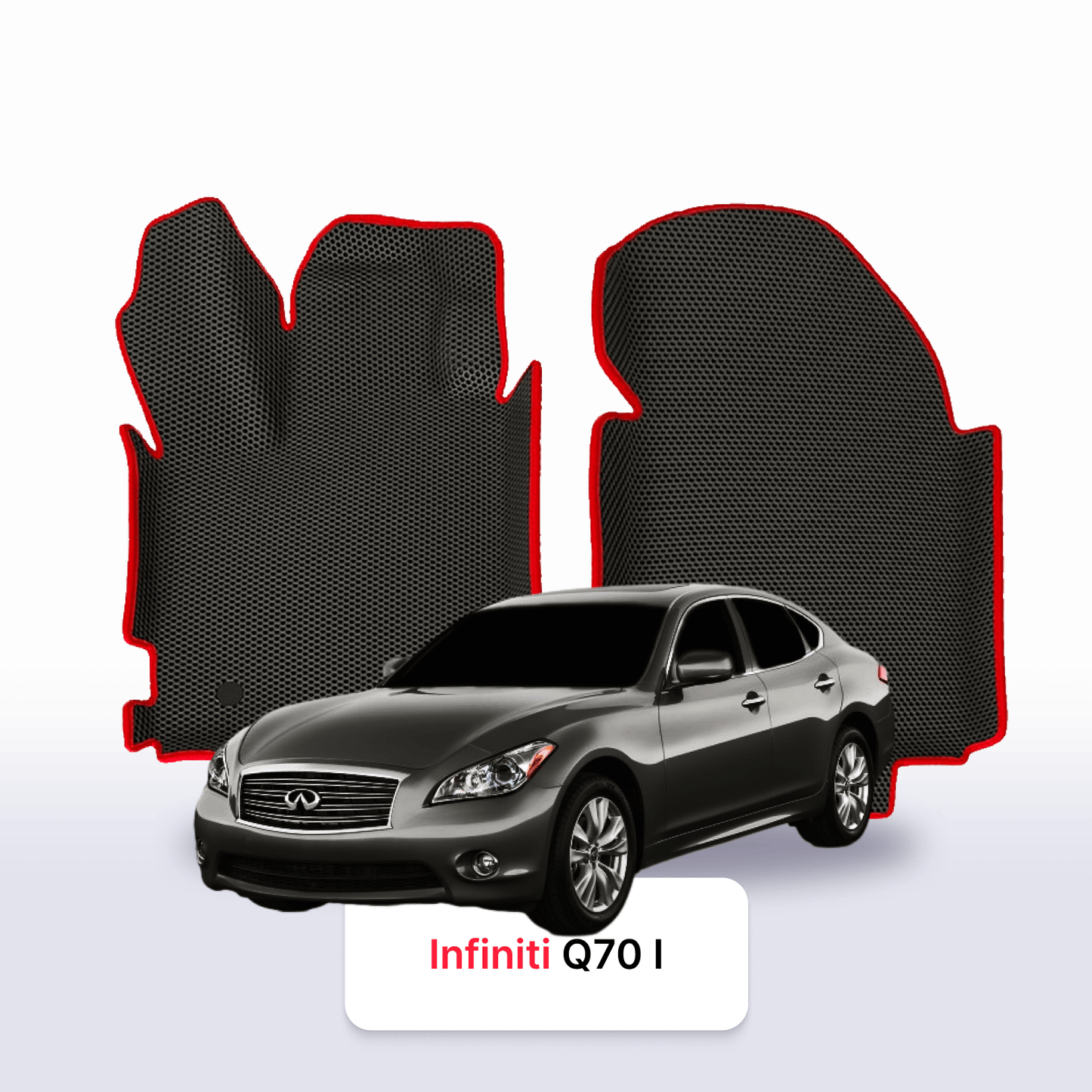 Car mats EVA for Infiniti Q70 1 gen 2013-2019 year SEDAN