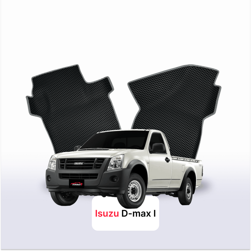 Car mats EVA for Isuzu D-Max 1 gen 2002-2012 year PICK-UP single cabin