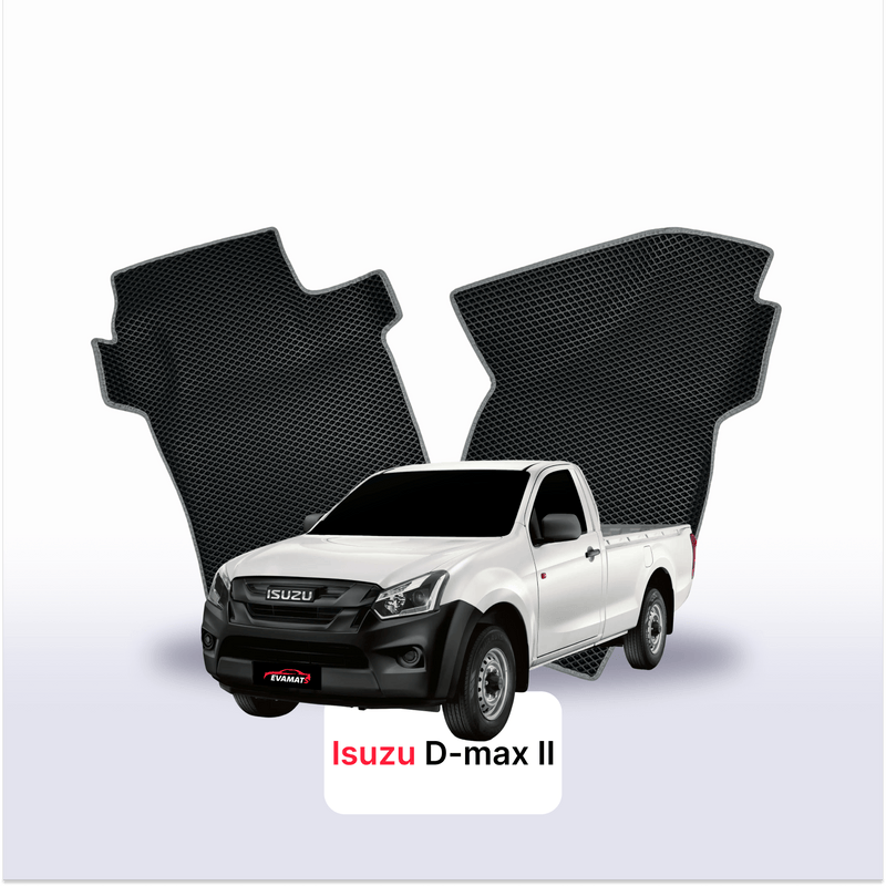 Car mats EVA for Isuzu D-Max 2 gen 2011-2020 year PICK-UP single cabin