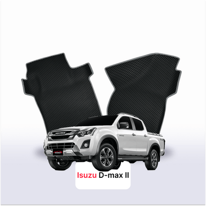 Car mats EVA for Isuzu D-Max 2 gen 2011-2020 year PICK-UP  double cabin