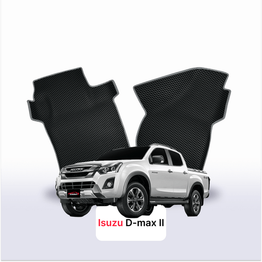 Car mats EVA for Isuzu D-Max 2 gen 2011-2020 year PICK-UP  double cabin