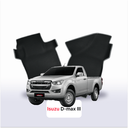 Car mats EVA for Isuzu D-Max 3 gen 2019-2027 year PICK-UP single cabin