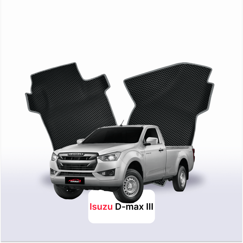 Car mats EVA for Isuzu D-Max 3 gen 2019-2027 year PICK-UP single cabin