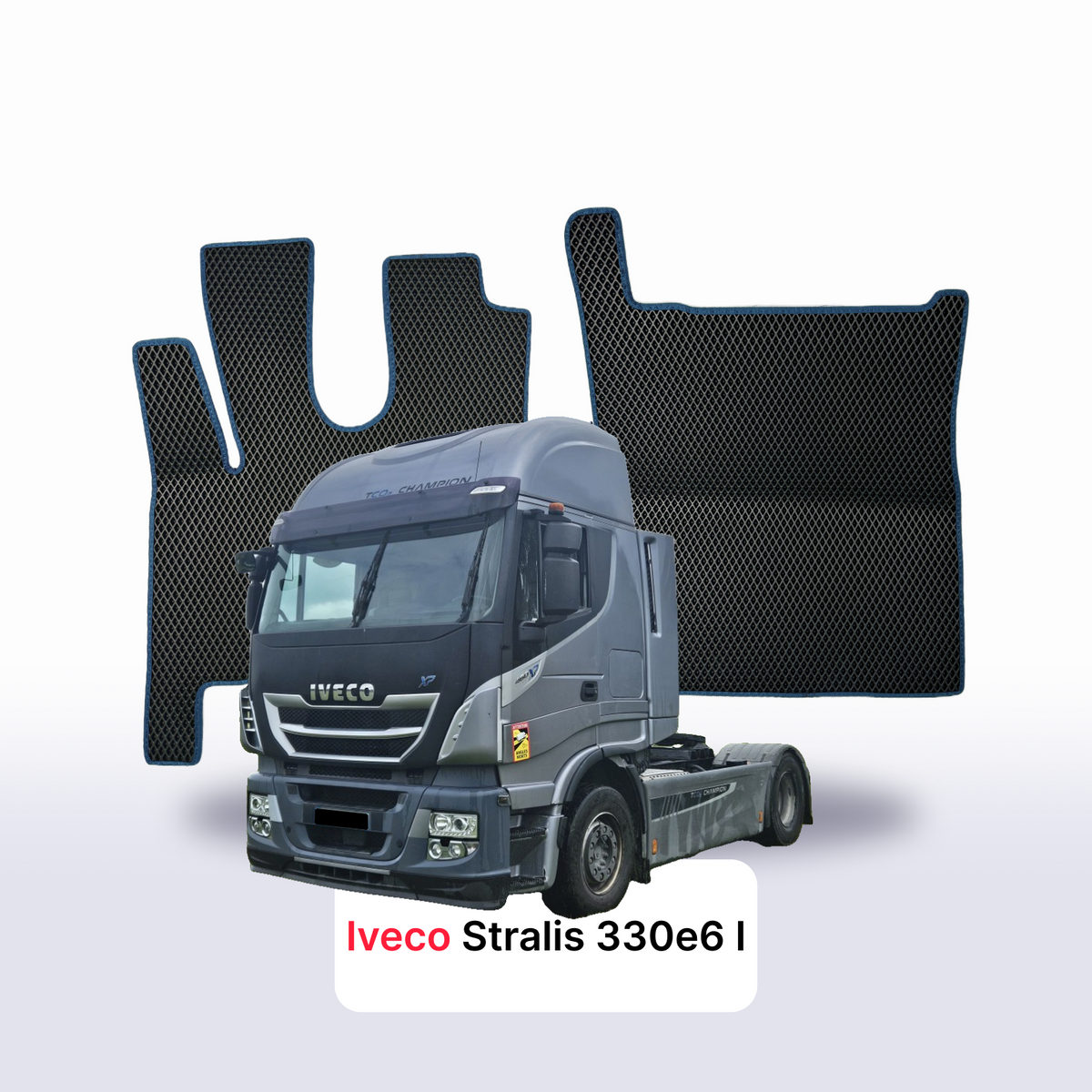 Car mats EVA for Iveco Stralis 330e6 1 gen 2013-2019 year TRUCK