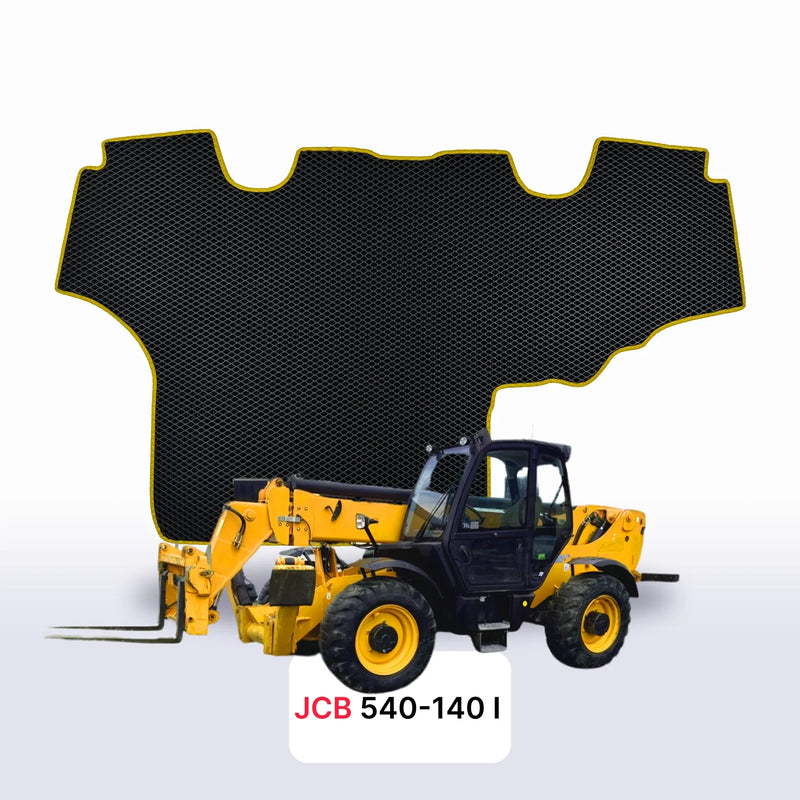 Car mats EVA for JCB 540-140 1 gen 2016-2028 year TELESCOPIC HANDLER