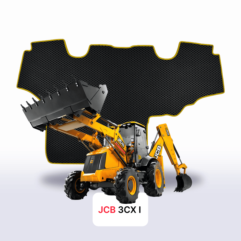 Car mats EVA for JCB 3CX 1 gen 2008-2024 year DIGGER