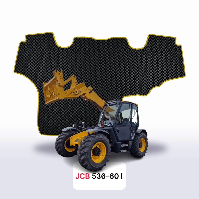 Car mats EVA for JCB 536-60 1 gen 2019-2024 year TELESCOPIC HANDLER