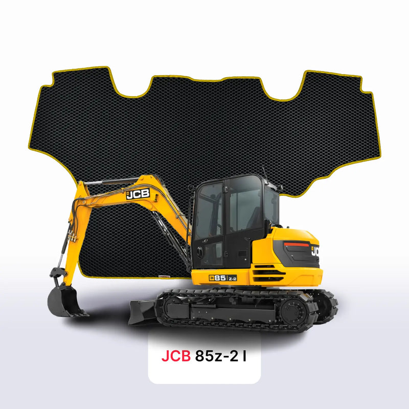 Car mats EVA for JCB 85z-2 1 gen 2019-2027 year DIGGER