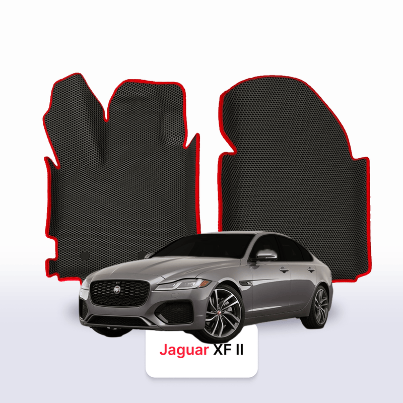 Car mats EVA for Jaguar XF X260 2 gen 2015-2024 year SEDAN