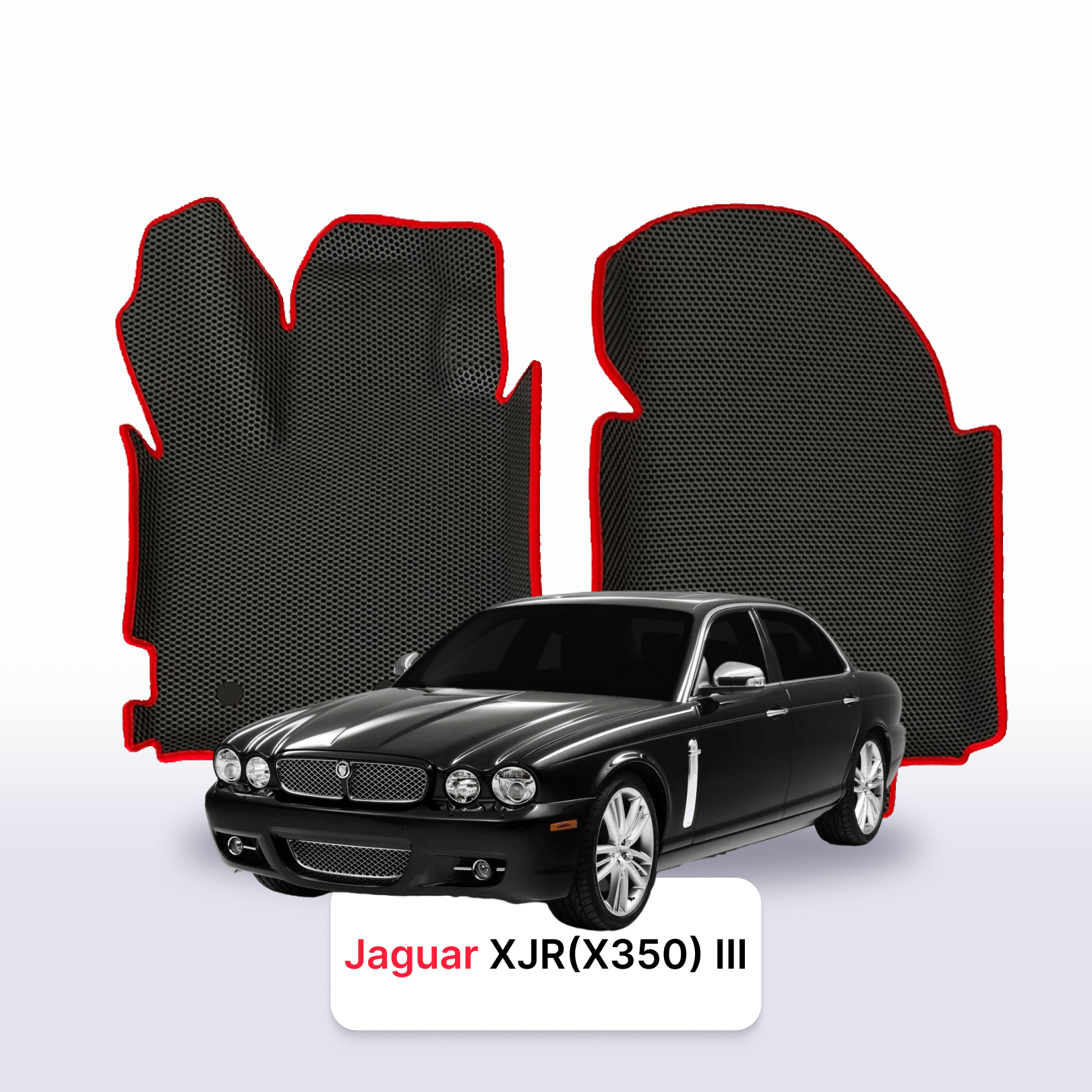 Car mats EVA for Jaguar XJR(X350) 3 gen 2003-2007 year SEDAN